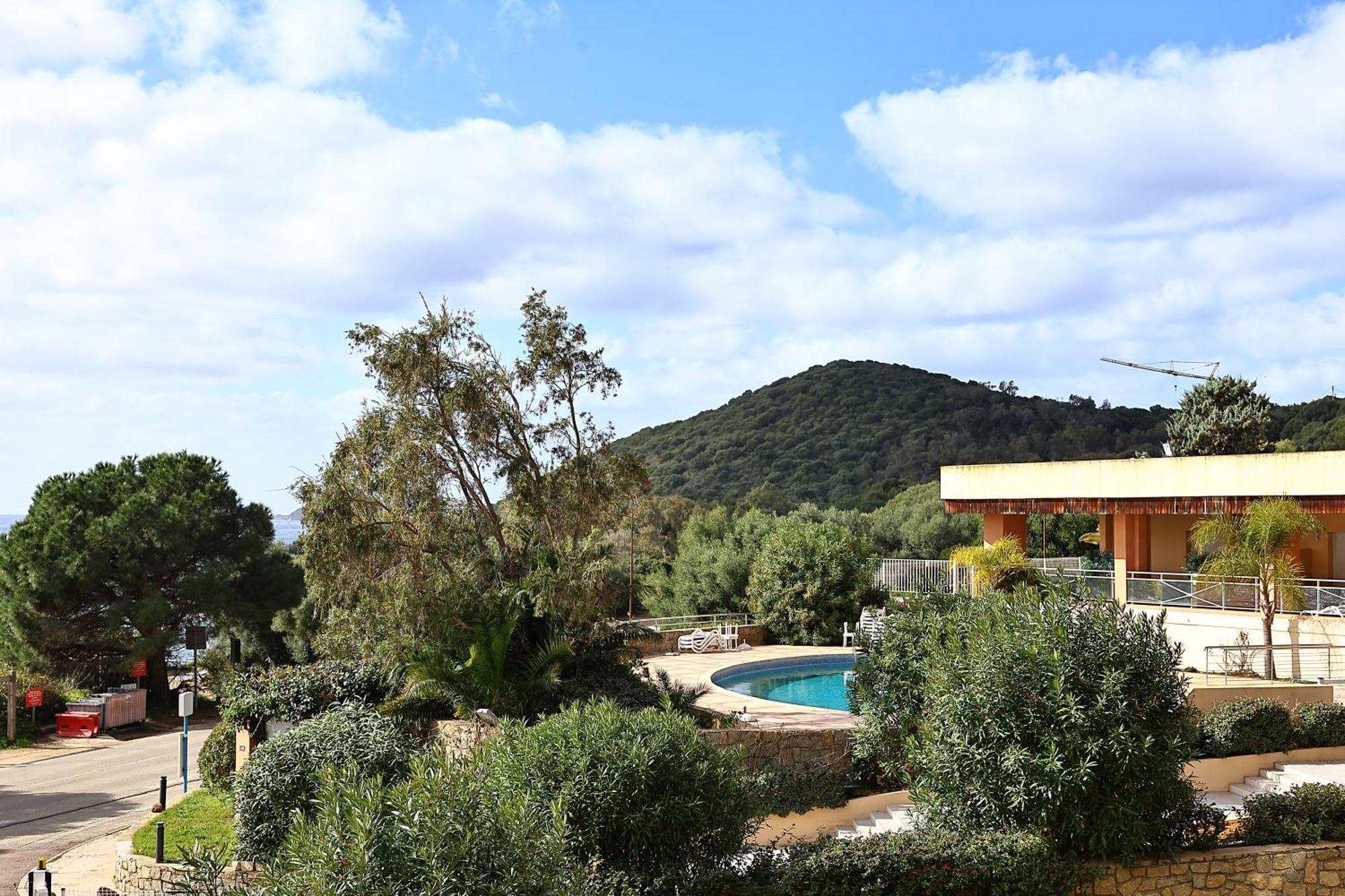Evasion Corse - T2 Vue Mer, Piscine & Plage Ajaccio  Dış mekan fotoğraf